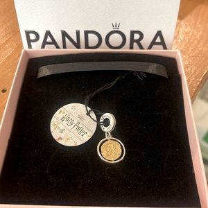 Brand New with Tags Harry Potter Pandora Dangle Spin Disk Charm ✨